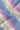 Shaded Mandala Beige Pink Blue Imprints Crepe Silk Batik Printed Fabric